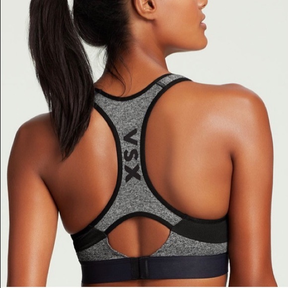 Victoria’s Secret Gray Incredible Sports Bra 32C - Picture 2 of 6
